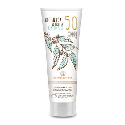 AUSTRALIAN GOLD veido kremas Botanical BB Fair To Light Tan SPF 50, 88ml