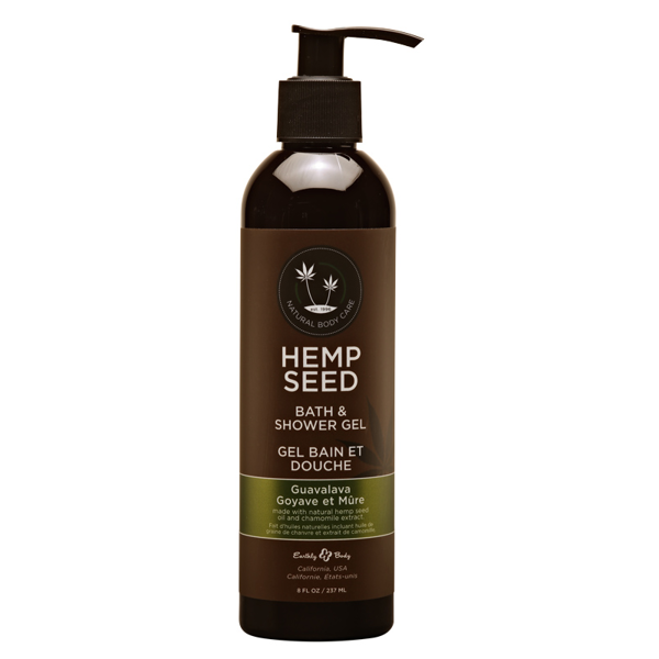 HEMP SEED Bath & Shower Gel Guavalava kūno prausiklis, 237ml