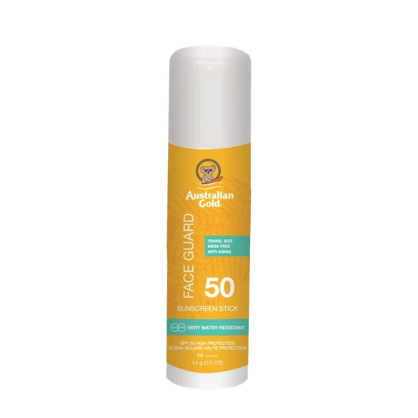 AUSTRALIAN GOLD apsauginis veido pieštukas SPF 50 Face Guard Blister, 14g