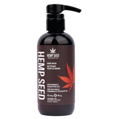 HEMP SEED Hand Wash with Orange & Eucaliptus Oils Skystas muilas, 355ml