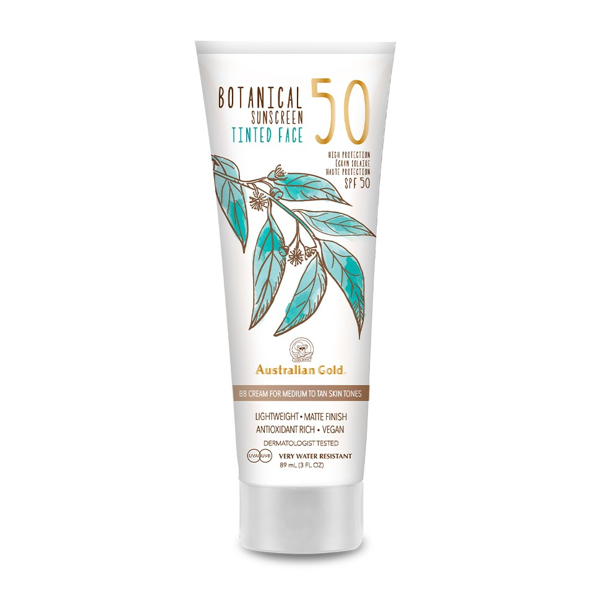 AUSTRALIAN GOLD  veido kremas Botanical BB Medium Tan SPF 50, 88ml
