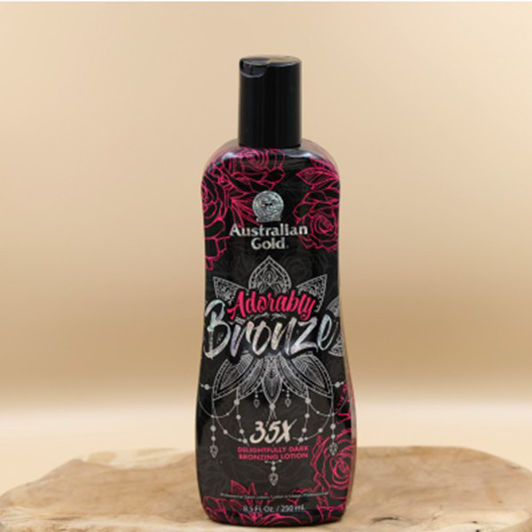 AUSTRALIAN GOLD įdegio kremas su bronzantais ADORABLY BRONZE, 250ml