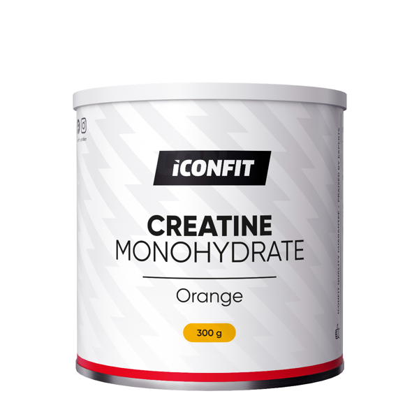 ICONFIT, Mikronizuotas Kreatino Monohidratas - Apelsinų, 300g paveikslėlis