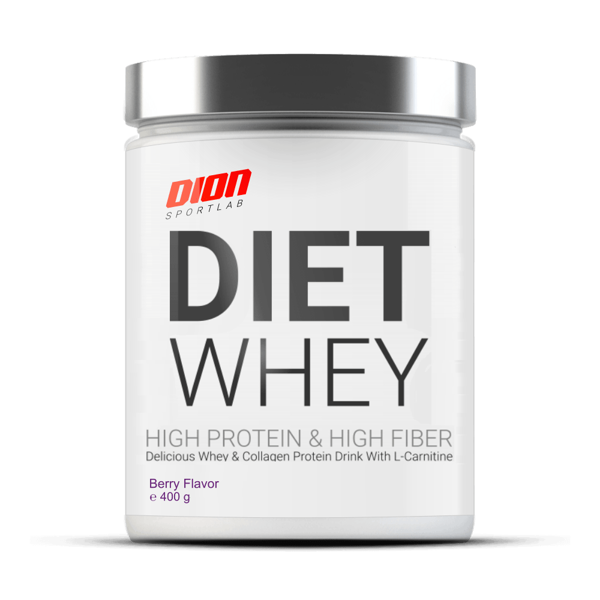 DION SPORTLAB DIET WHEY, Miško uogų sk., 400 g