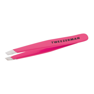 TWEEZERMAN Mini Slant Classic Stainless pincetas, rožinis