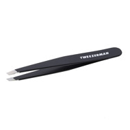 TWEEZERMAN Slant Tweezer Classic Stainless Steel pincetas, juodas