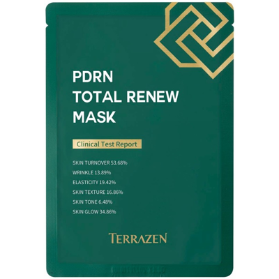 Terrazen Lakštinė veido kaukė PDRN Total Renew Mask TER86842, 25 ml