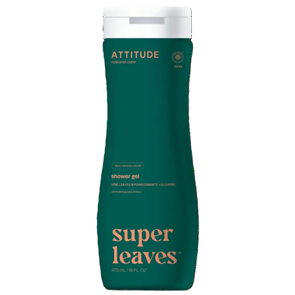 ATTITUDE, Dušo gelis su raudonųjų vynuogių lapų ekstraktu, 473 ml ATTITUDE, Dušo gelis su raudonųjų vynuogių lapų ekstraktu, 473 ml