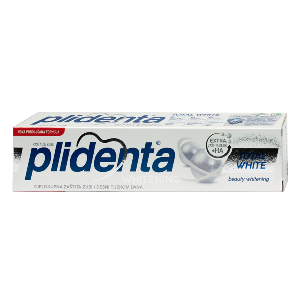 PLIDENTA, TOTAL WHITE dantų pasta, 75 ml paveikslėlis