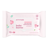 ATTITUDE, Drėgnos servetėlės kūdikiams, 72 vnt.