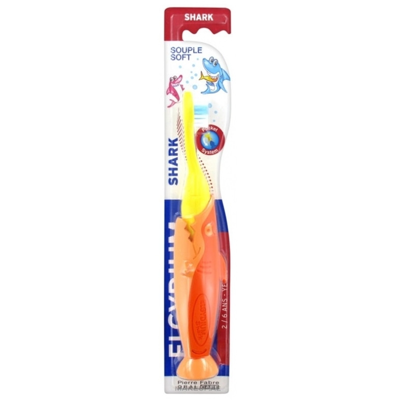 ELGYDIUM KIDS SHARK, dantų šepetėlis vaikams, 2–6 m., 1 vnt. paveikslėlis