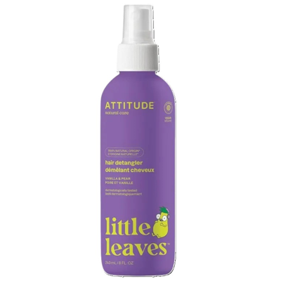ATTITUDE, Purškiamas plaukų kondicionierius vaikams su vanilės ir kriaušių aromatu, 240 ml