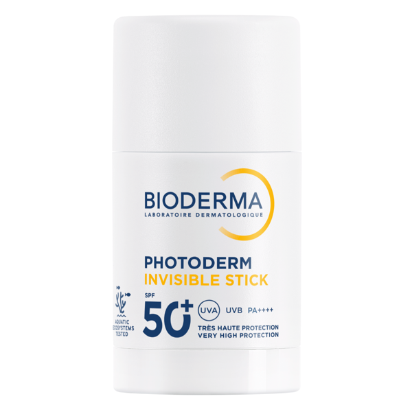 BIODERMA PHOTODERM INVISIBLE STICK SPF50+, apsauginis pieštukas nuo saulės, 15 g, 1 vnt. paveikslėlis