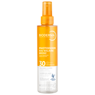 BIODERMA PHOTODERM EAU SOLAIRE SPF30, drėkinamasis apsauginis vanduo nuo saulės, 200 ml, 1 vnt. paveikslėlis
