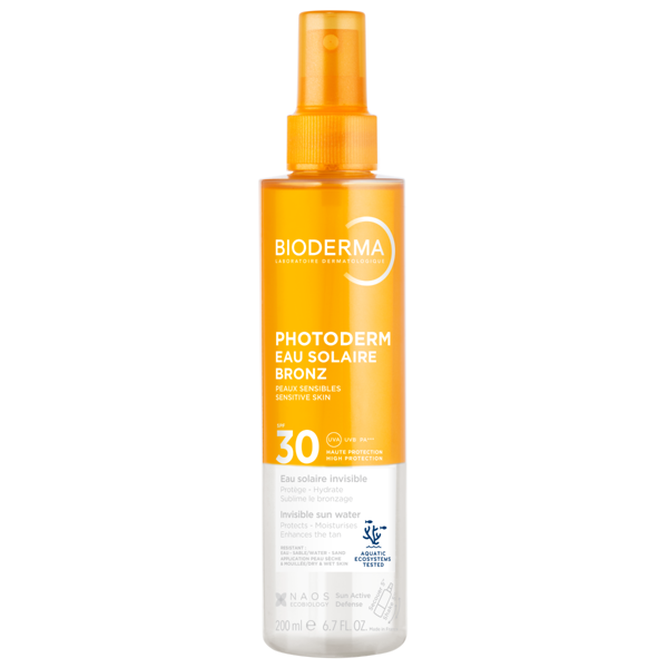 BIODERMA PHOTODERM EAU SOLAIRE SPF30, drėkinamasis apsauginis vanduo nuo saulės, 200 ml, 1 vnt. paveikslėlis