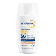 BIODERMA PHT XDEFENSE SPF50+, apauginis kremas nuo saulės su spalva T02, 40ml, 1 vnt. paveikslėlis