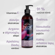 ŽIEDĖ, valomasis veido gelis su kalnų arbata ir apelsinų žiedais, 200 ml paveikslėlis