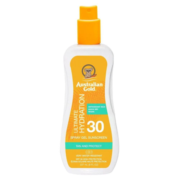 AUSTRALIAN GOLD, apsauginis purškiamas pienelis nuo saulės, SPF30, 237ml, 1 vnt. paveikslėlis