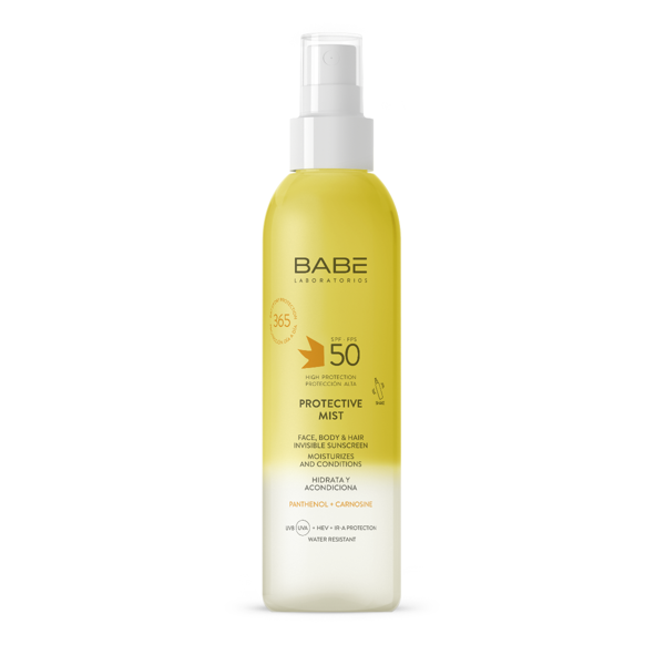 BABE PROTECTIVE MIST SPF50, dvifazė apsauginė dulksna, 150ml paveikslėlis