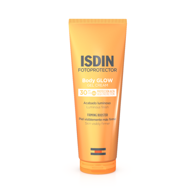 ISDIN GLOW SPF30, apsauginis gelis-kremas kūnui suteikiantis švytėjimo, 200ml paveikslėlis