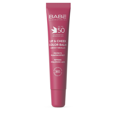 BABE SPF50 VELVET, apsauginis lūpų ir skruostų balzamas, 20ml paveikslėlis