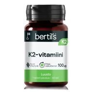 BERTIL’S VITAMINAS K2, 60 tablečių paveikslėlis