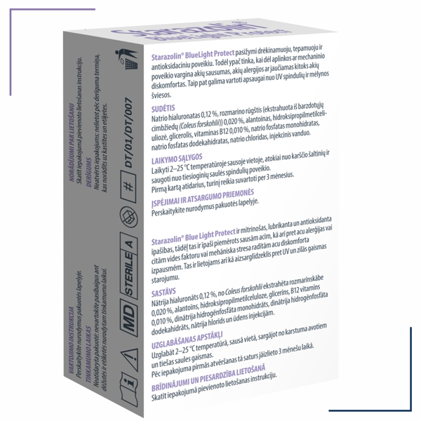 STARAZOLIN BlueLight, akių lašai, 10ml paveikslėlis