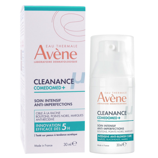 AVENE CLEANANCE COMEDOMED, koncentruota priemonė aknės ir odos nelygumų pažeistai odai prižiūrėti, 30ml paveikslėlis