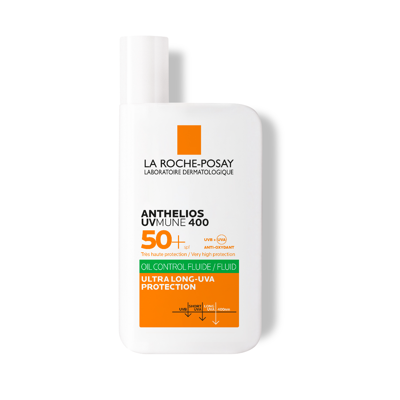 LRP ANTHELIOS UVMune 400, OIL CONTROL matuojantis fluidas veidui, SPF 50+ paveikslėlis
