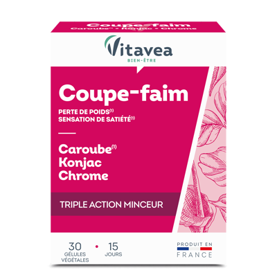VITAVEA Coupe-faim svorio kontrolei ir sotumo jausmui, 30 vnt