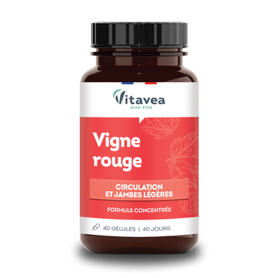 VITAVEA Raudonojo vynmedžio ekstraktas, 40 vnt