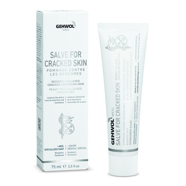 GEHWOL MED, SALVE FOR CRACKED SKIN, trūkinėjančios odos tepalas, 75 ml paveikslėlis