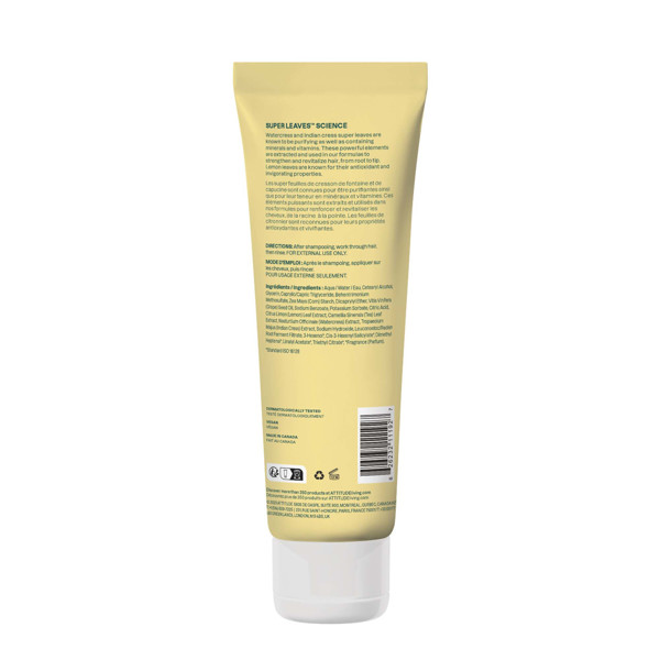 ATTITUDE, Blizgesio suteikiantis kondicionierius su citrinų lapų ekstraktu ir baltąja arbata, 240 ml ATTITUDE, Blizgesio suteikiantis kondicionierius su citrinų lapų ekstraktu ir baltąja arbata, 240 ml