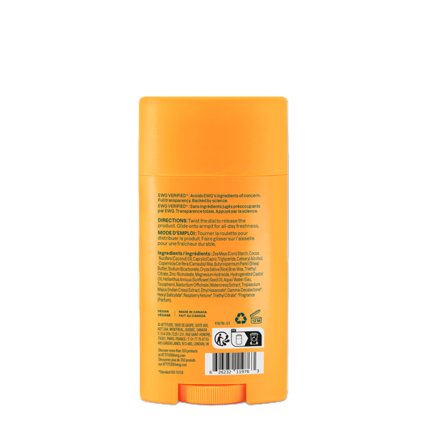 ATTITUDE, Pieštukinis dezodorantas „Orange Blossom & Eucalyptus“, 75 g