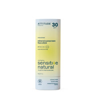 ATTITUDE, Apsauginis veido pieštukas nuo saulės jautriai odai SPF30, bekvapis, 20 g