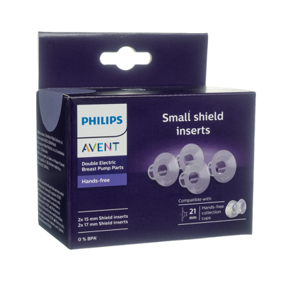 PHILIPS AVENT, maži pagalvėlių įdėklai laisvų rankų pientraukiui, SCF554/11, 4 vnt. paveikslėlis