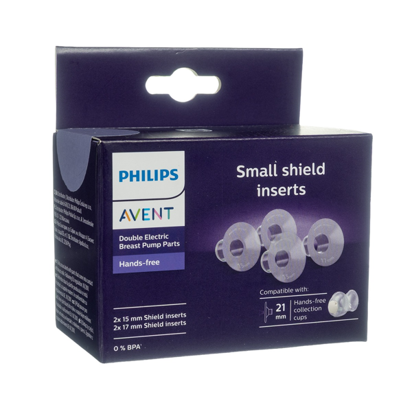 PHILIPS AVENT, maži pagalvėlių įdėklai laisvų rankų pientraukiui, SCF554/11, 4 vnt. paveikslėlis