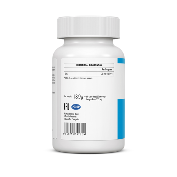 ULTRAVIT Cinkas, 60 kapsulių paveikslėlis