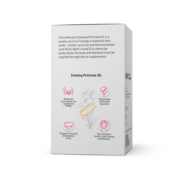 VPLAB Ultra Moterų vakarinės ežiuolės aliejus, 60 minkštųjų kapsulių paveikslėlis