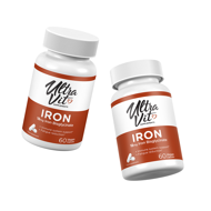 ULTRAVIT Geležis, 60 kapsulių paveikslėlis