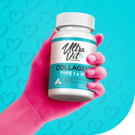 ULTRAVIT Kolagenas I & III tipas, 120 kapsulių paveikslėlis