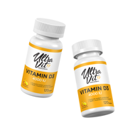 ULTRAVIT D vitaminas D3 4000 TV, 120 minkštųjų kapsulių paveikslėlis