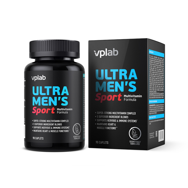 VPLAB Ultra Vyrų sporto multivitaminų formulė, 90 tablečių paveikslėlis
