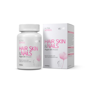 VPLAB Ultra Moterų plaukams, odai ir nagams, 90 minkštųjų kapsulių paveikslėlis