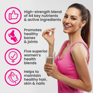 VPLAB Ultra Moterų multivitaminų formulė, 90 tablečių paveikslėlis