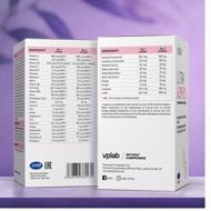 VPLAB Ultra Moterų multivitaminų formulė, 90 minkštųjų kapsulių paveikslėlis