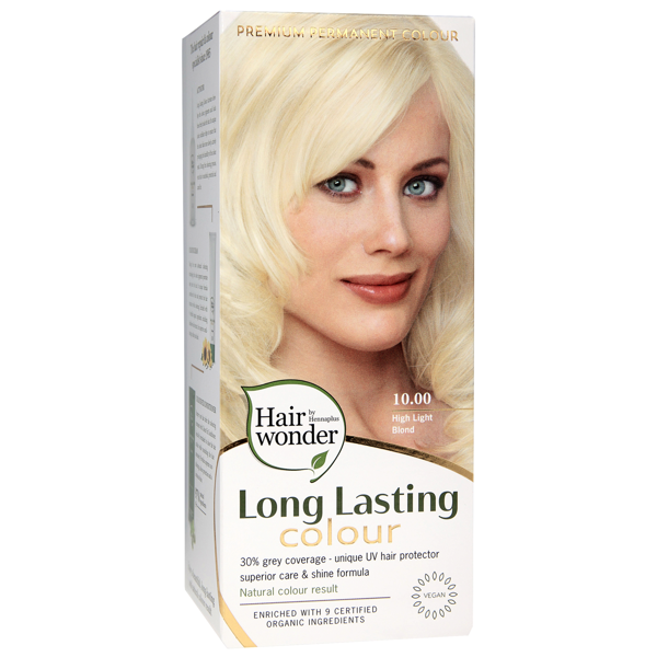 HENNAPLUS Ilgalaikiai plaukų dažai su 9 ekologiškais ekstraktais, labai šviesi blondinė 10, 100 ml HENNAPLUS Ilgalaikiai plaukų dažai su 9 ekologiškais ekstraktais, labai šviesi blondinė 10, 100 ml
