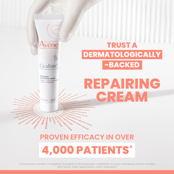 AVENE CICALFATE, kremas pažeistai odai, atkuriamasis, 40ml paveikslėlis