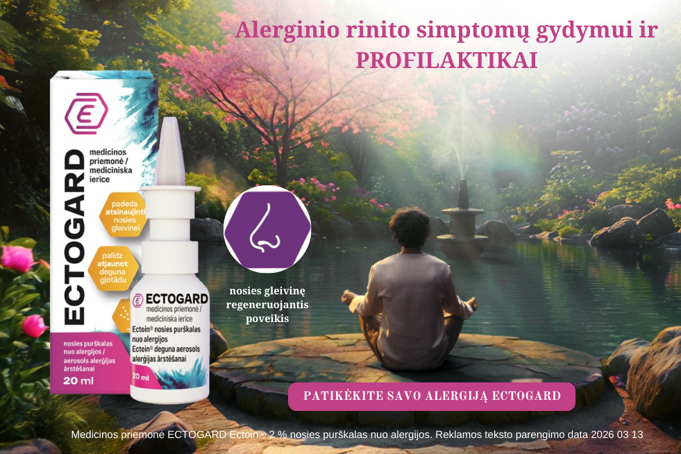 Artėja alergijų sezonas: kaip palengvinti nosies simptomus ir pasiruošti iš anksto