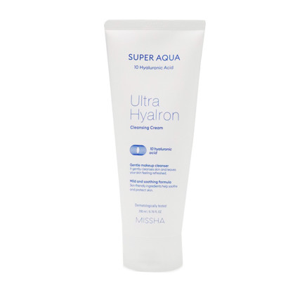 MISSHA valomasis kremas su hialuronu 200ml